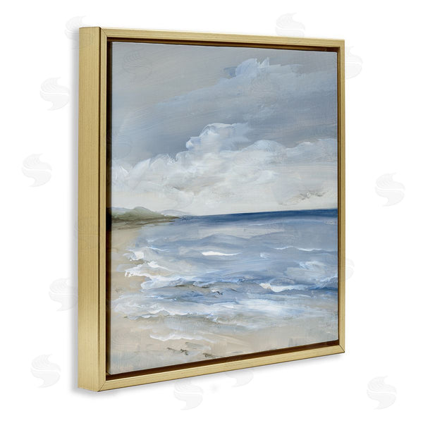 Stupell Industries Nan | Stormy Beach Landscape