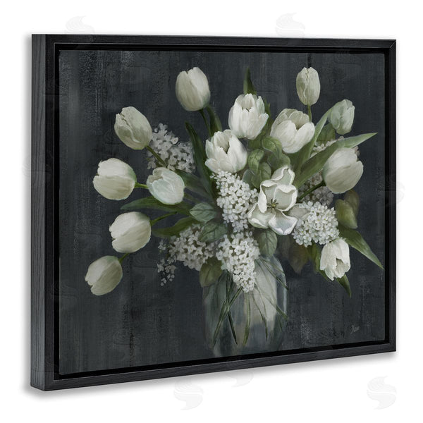 Stupell Industries Nan | Traditional Tulips On Gray