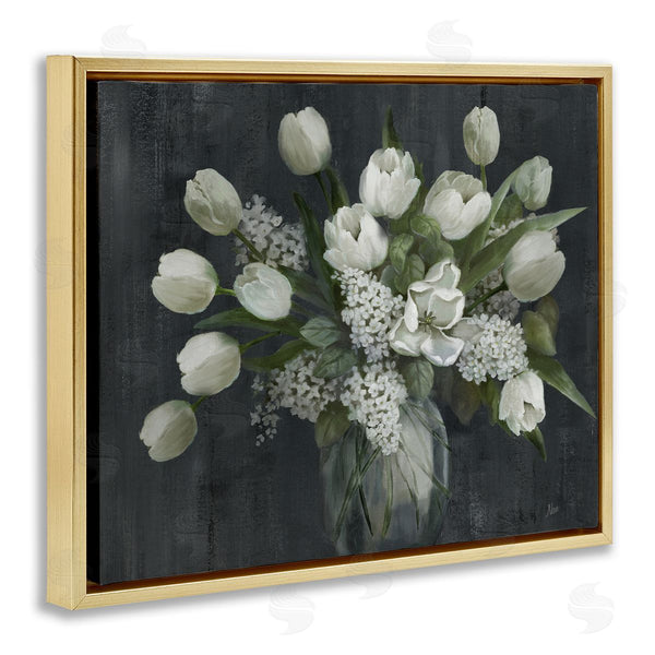 Stupell Industries Nan | Traditional Tulips On Gray