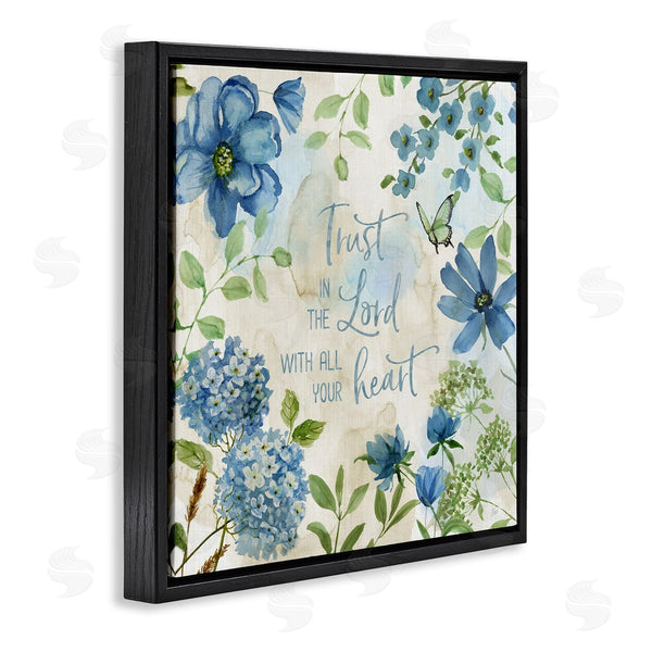 Stupell Industries Nan | Trust The Lord Floral