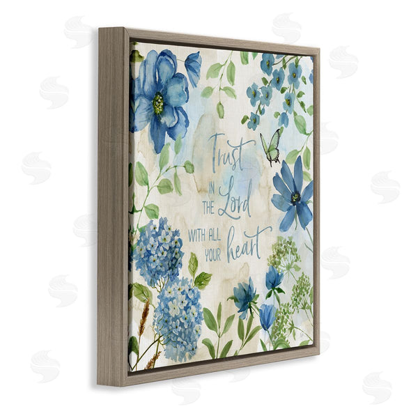 Stupell Industries Nan | Trust The Lord Floral
