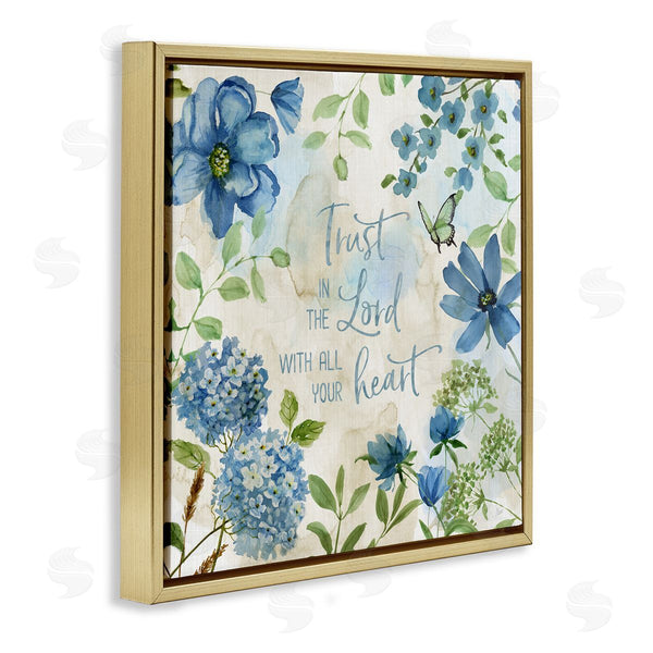 Stupell Industries Nan | Trust The Lord Floral