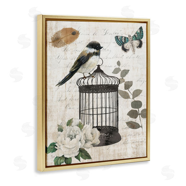 Stupell Industries Nan | Vintage Menagerie Bird
