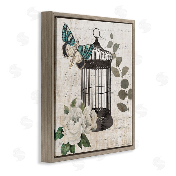 Stupell Industries Nan | Vintage Menagerie Butterfly