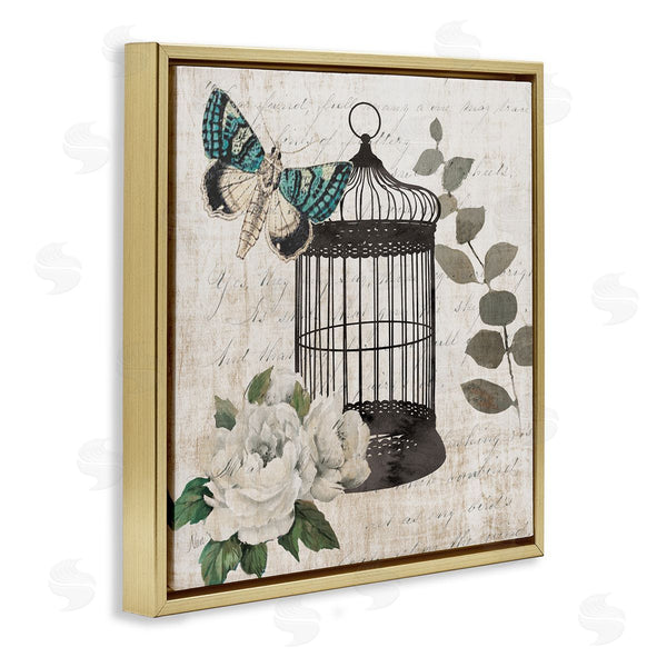 Stupell Industries Nan | Vintage Menagerie Butterfly