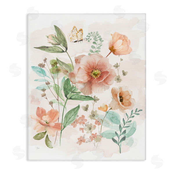 stupell industries Nan | Wild Pink Spring Blooms