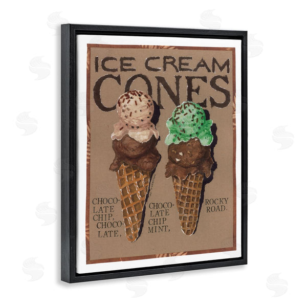 Stupell Industries Nancy Overton | Ice Cream Cones