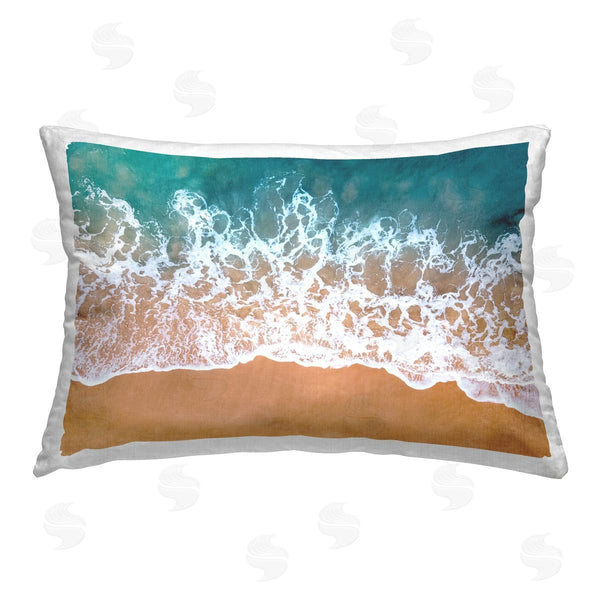 stupell industries Nataly White | Aerial Beach Foam