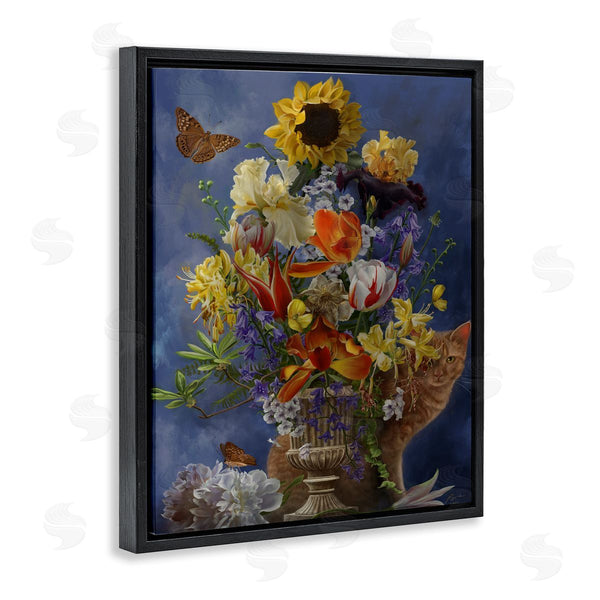 Stupell Industries Nene Thomas | Cat & Country Vase