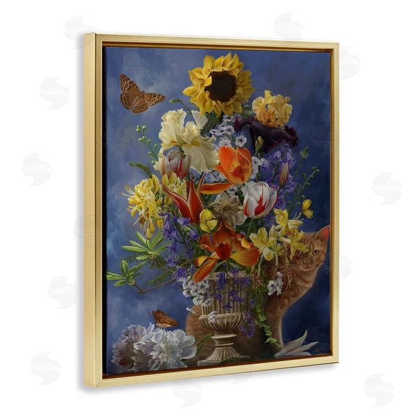 Stupell Industries Nene Thomas | Cat & Country Vase