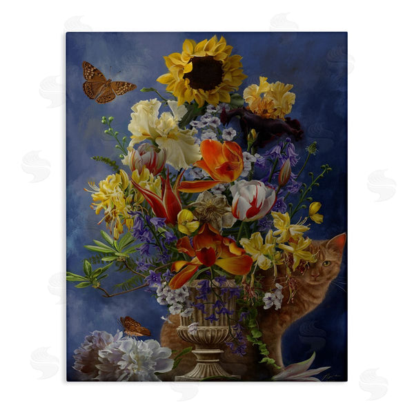 stupell industries Nene Thomas | Cat & Country Vase