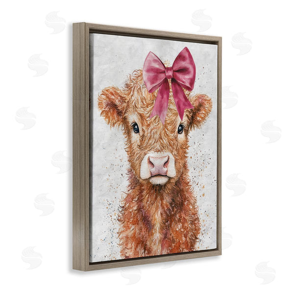 Stupell Industries Nina Blue | Coquette Highland Cow