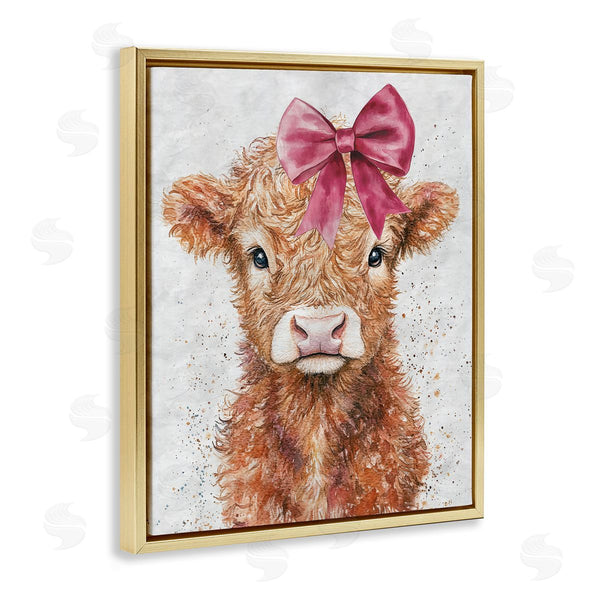 Stupell Industries Nina Blue | Coquette Highland Cow