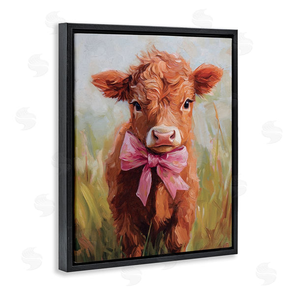 Stupell Industries Nina Blue | Coquette Trotting Cow
