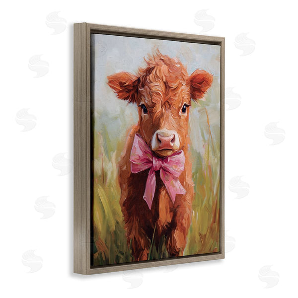 Stupell Industries Nina Blue | Coquette Trotting Cow