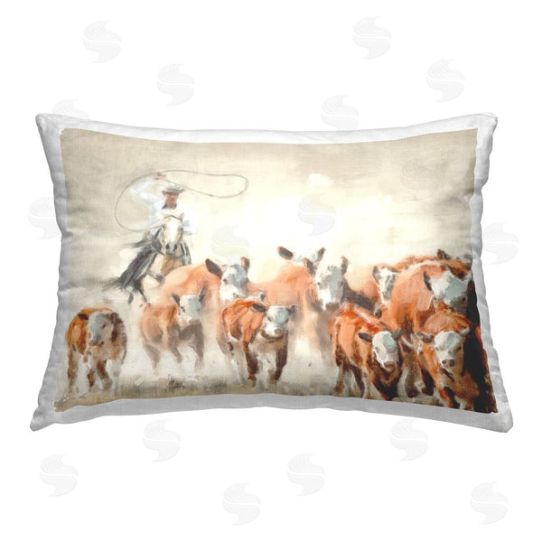stupell industries Nina Blue | Equestrian Round Up