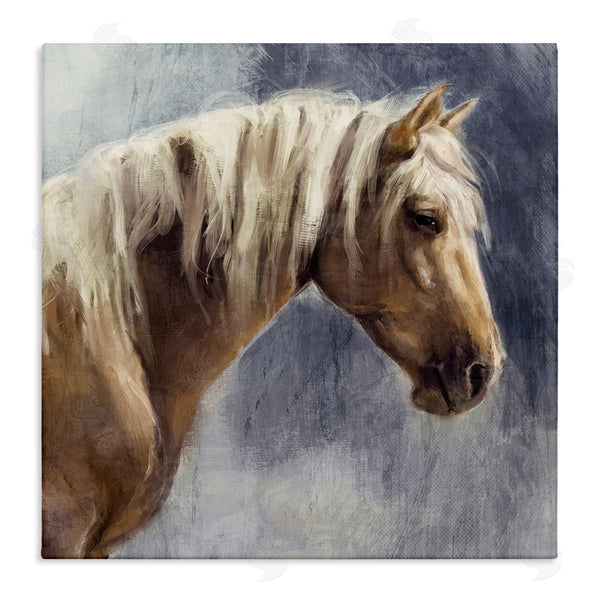 stupell industries Nina Blue | Golden Boy Horse