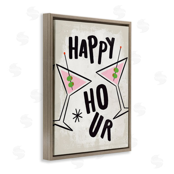 Stupell Industries Nina Seven | Happy Hour Martinis