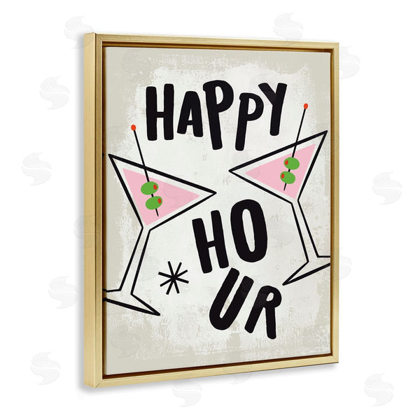 Stupell Industries Nina Seven | Happy Hour Martinis