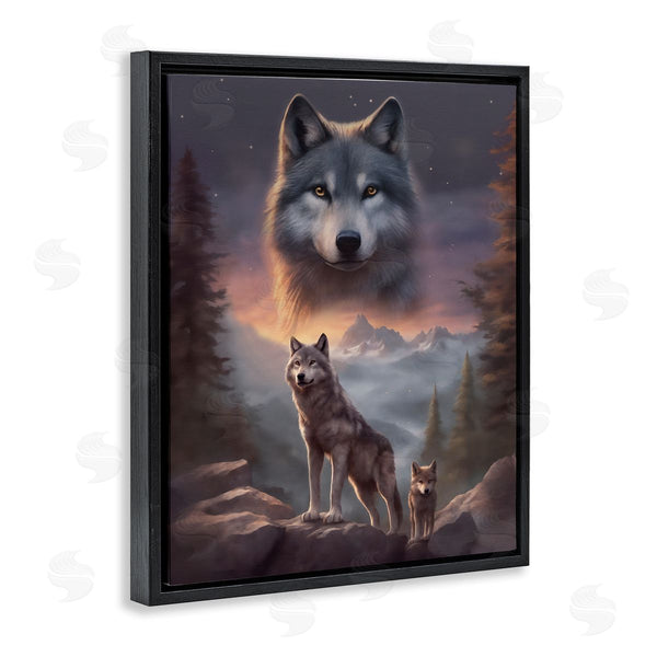 Stupell Industries Noah Bay | Ancestor Wolf Motif