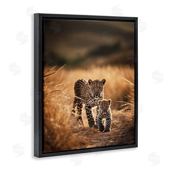 Stupell Industries Noah Bay | Cheetah & Cub In Nature