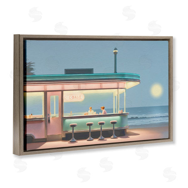 Stupell Industries Noah Bay | Evening Diner On Beach