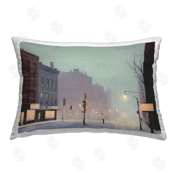 Stupell Industries Noah Bay | Foggy City Street