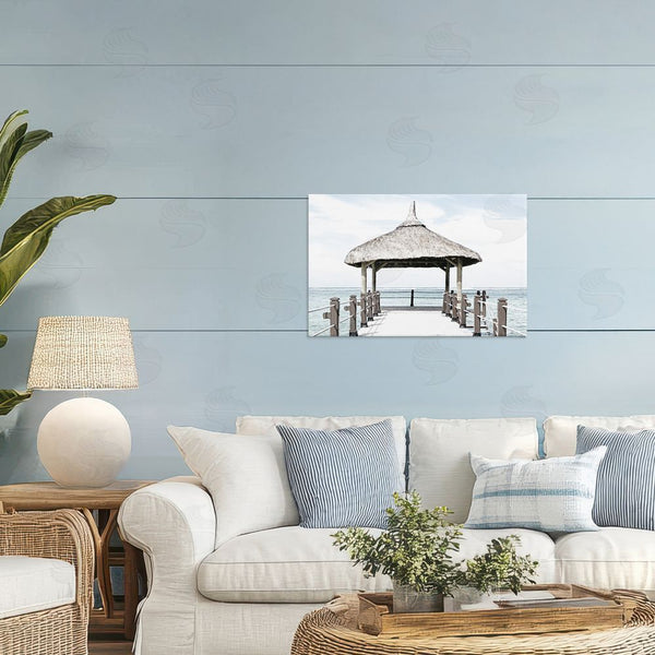 Stupell Industries Noah Bay | Jetty At Noon Coast