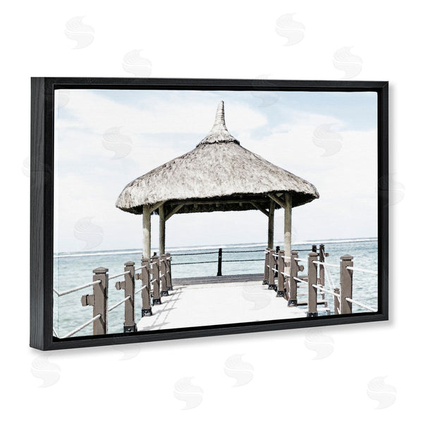 Stupell Industries Noah Bay | Jetty At Noon Coast