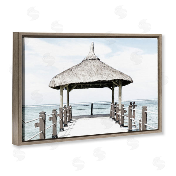 Stupell Industries Noah Bay | Jetty At Noon Coast
