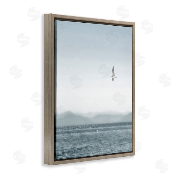 Stupell Industries Noah Bay | Lone Gull Over Sea
