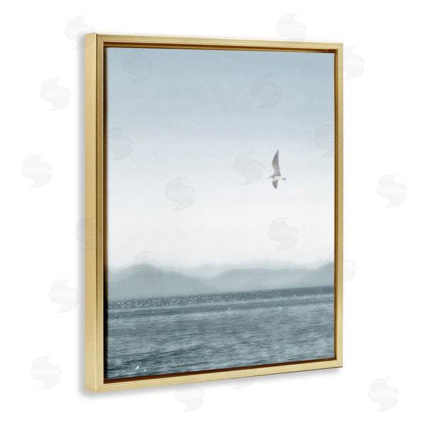 Stupell Industries Noah Bay | Lone Gull Over Sea