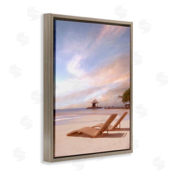 Stupell Industries Noah Bay | Lounging Beside Sea