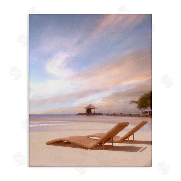 stupell industries Noah Bay | Lounging Beside Sea