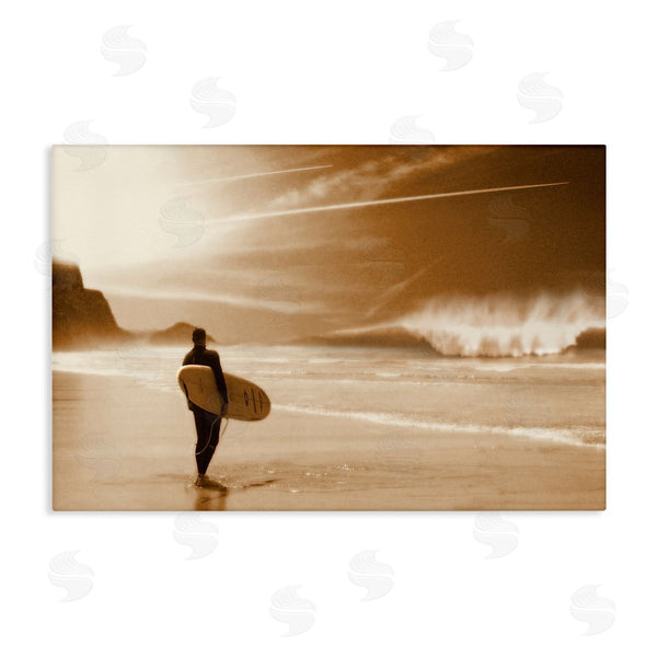 stupell industries Noah Bay | Out Of The Sun Surfer
