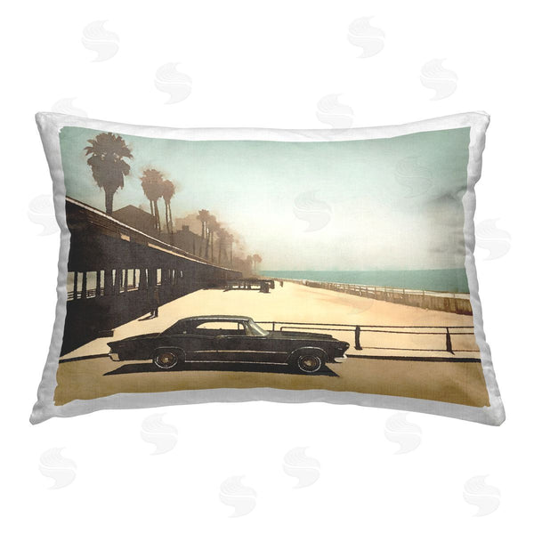 stupell industries Noah Bay | Palm Lined Beach