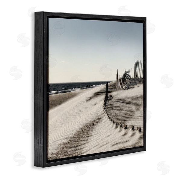 Stupell Industries Noah Bay | Rippled Beach Fence