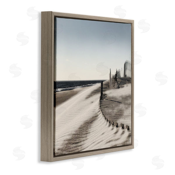 Stupell Industries Noah Bay | Rippled Beach Fence