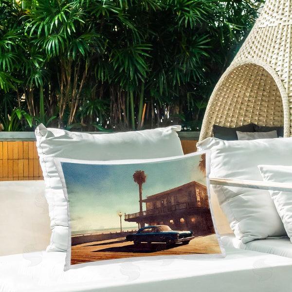 Stupell Industries Noah Bay | Sunset Glow Over Car