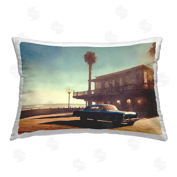 stupell industries Noah Bay | Sunset Glow over Car