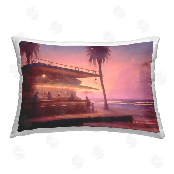 stupell industries Noah Bay | Yellow Van on Beach