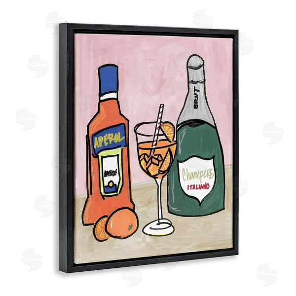 Stupell Industries NOLA JAMES | Aperol And Champagne