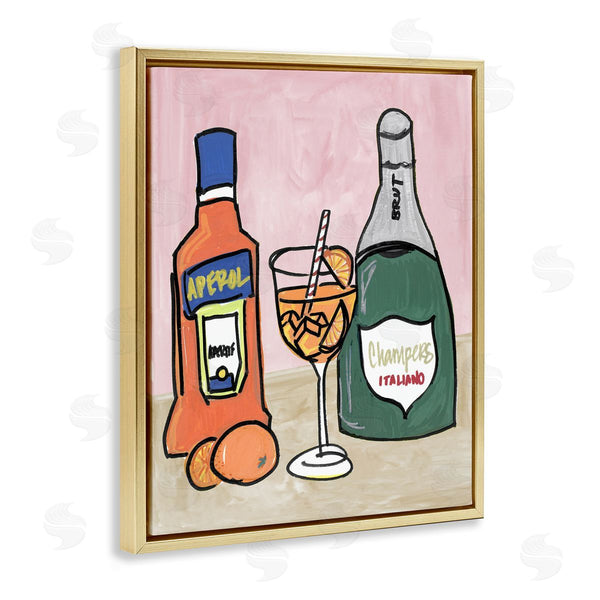 Stupell Industries NOLA JAMES | Aperol And Champagne