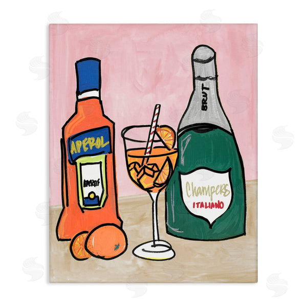 stupell industries NOLA JAMES | Aperol And Champagne