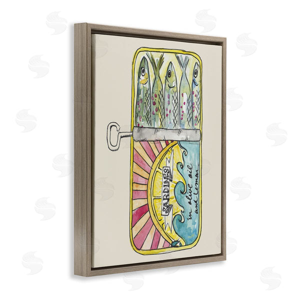 Stupell Industries NOLA JAMES | Pastel Sardine Can