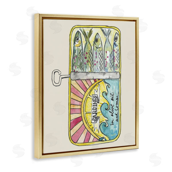 Stupell Industries NOLA JAMES | Pastel Sardine Can