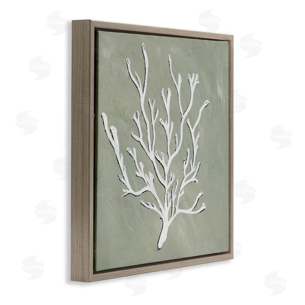 Stupell Industries Nola James | White Coral Sprig