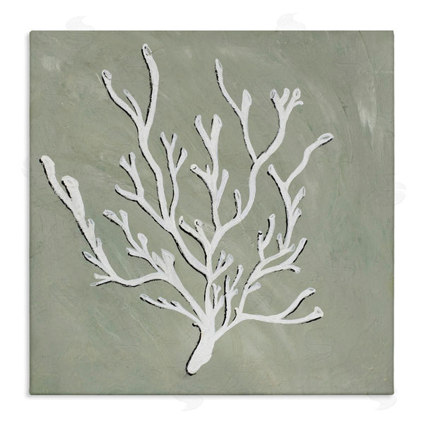 stupell industries Nola James | White Coral Sprig
