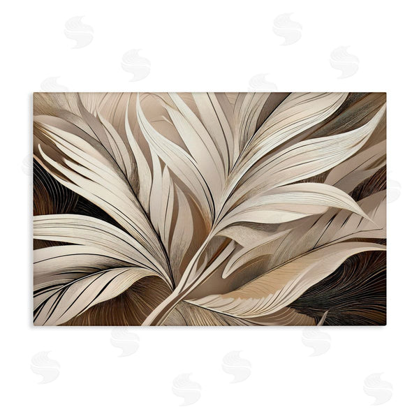 stupell industries Norm Stelfox | White Palm Curves