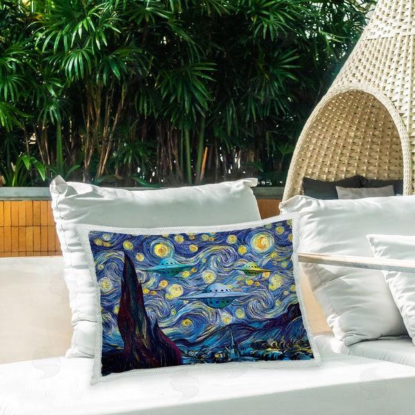 Stupell Industries Oliver L. | UFO In Starry Sky